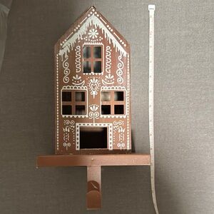 Pottery barn Gingerbread House stocking holder